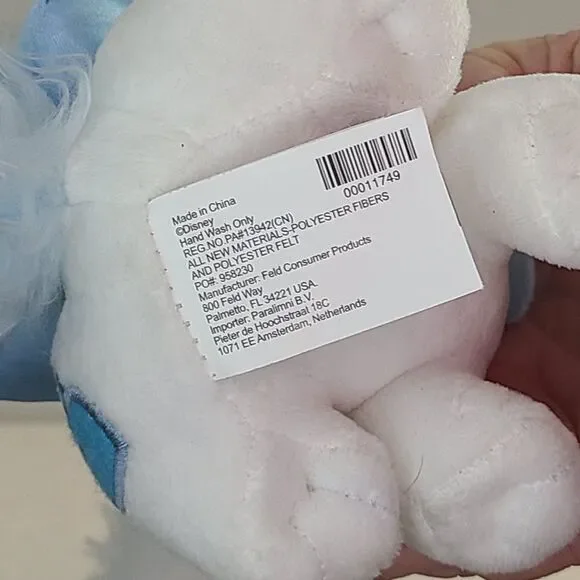 Disney Princess Palace Pets PUMPKIN Cinderella's Puppy ~ White Dog Plush 8" - Picture 4 of 8